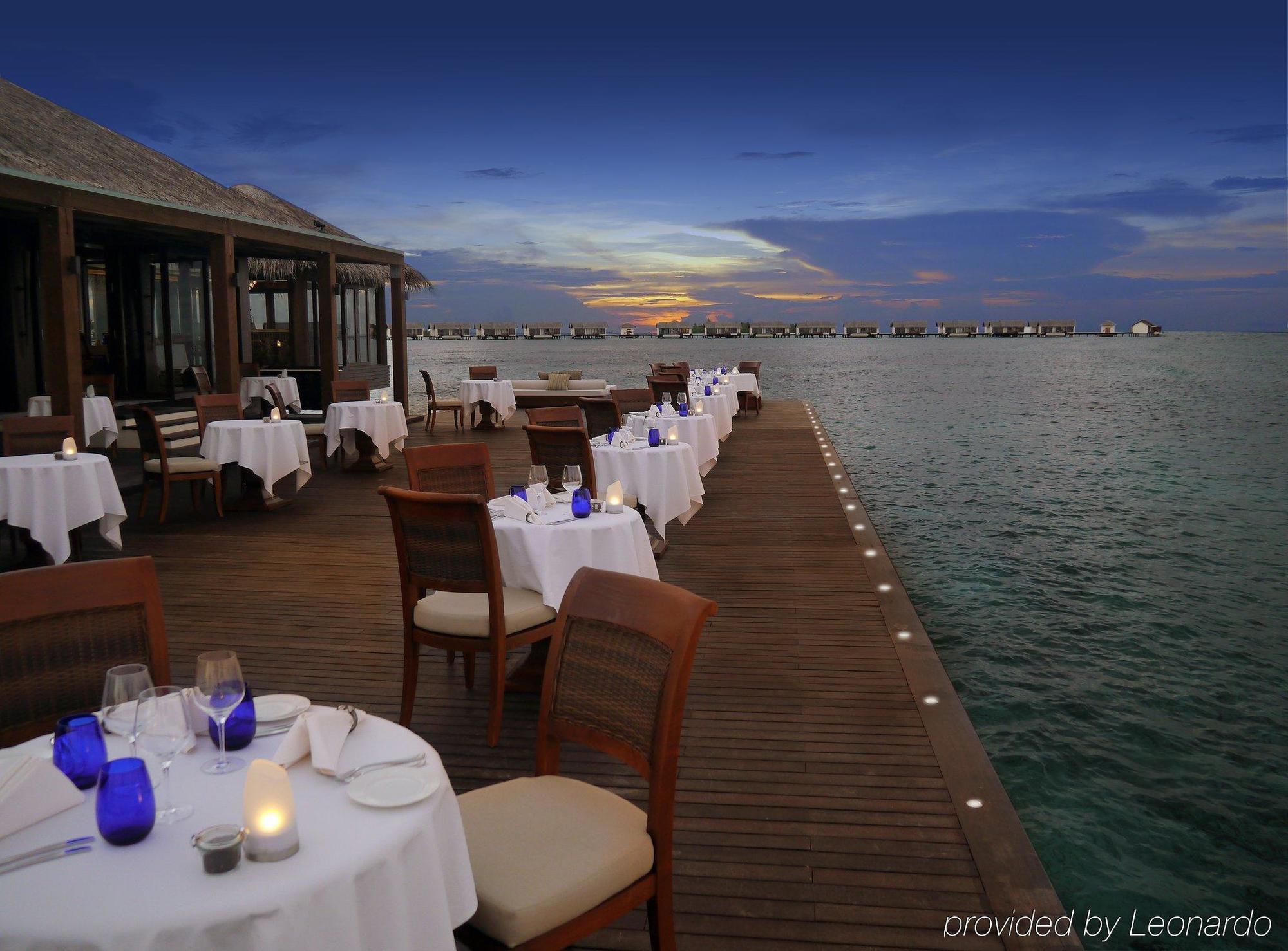 The Residence Maldives Dhigurah  Restoran gambar